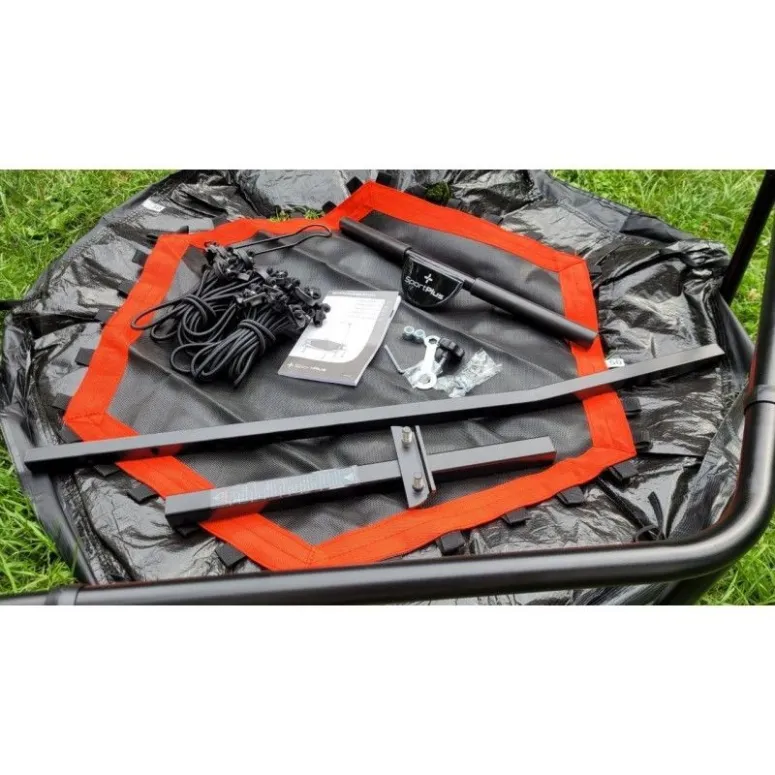 Trampolina Fitness SportPlus 95 cm Do Ćwiczeń Antypoślizgowa Z Poręczą