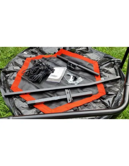 Trampolina Fitness SportPlus 95 cm Do Ćwiczeń Antypoślizgowa Z Poręczą