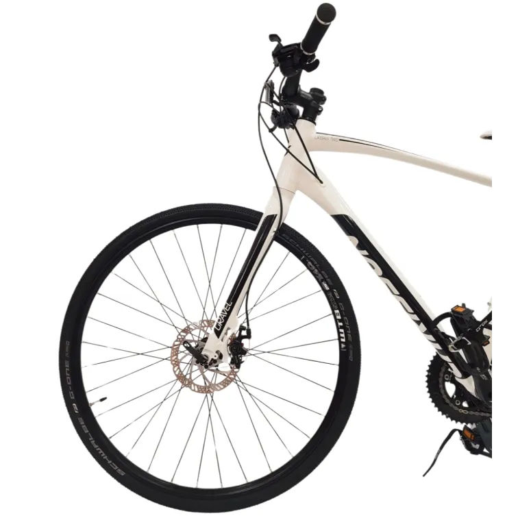 Rower Gravel 28 Aluminium Uniwersalny Przełajowy Cyngle Tarcze Odblaski