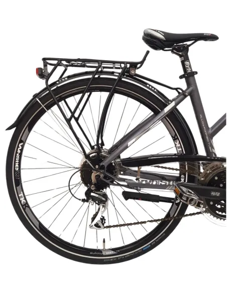 Rower Trekkingowy 28 Damski ALU Hydraulika Cyngle Oświetlenie Dzwonek Damka - 7