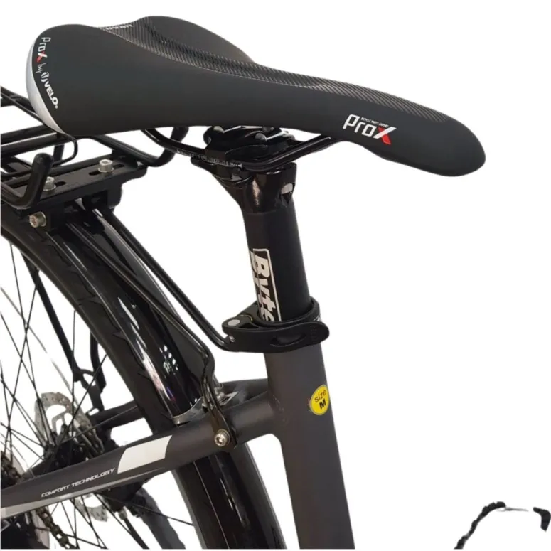 Rower Trekkingowy 28 Damski ALU Hydraulika Cyngle Oświetlenie Dzwonek Damka - 11