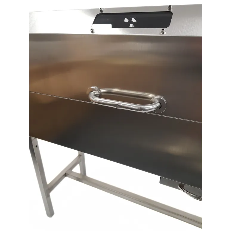 Grill Węglowy Ogrodowy Vevor Charcoal BBQ Stal Nierdzewna Kółka Na Brykiet