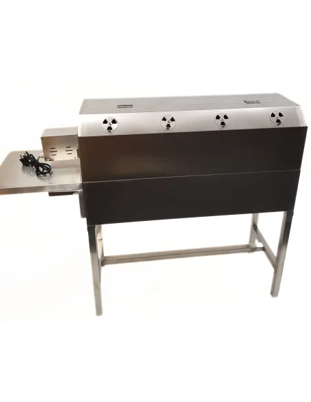 Grill Węglowy Ogrodowy Vevor Charcoal BBQ Stal Nierdzewna Kółka Na Brykiet