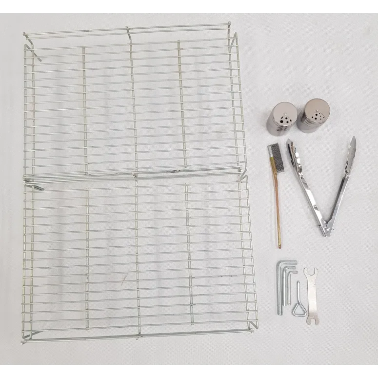 Grill Węglowy Ogrodowy Vevor Charcoal BBQ Stal Nierdzewna Kółka Na Brykiet