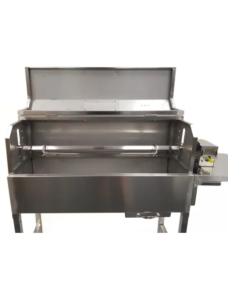 Grill Węglowy Ogrodowy Vevor Charcoal BBQ Stal Nierdzewna Na Brykiet Kółka