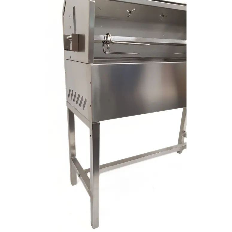 Grill Węglowy Ogrodowy Vevor Charcoal BBQ Stal Nierdzewna Na Brykiet Kółka