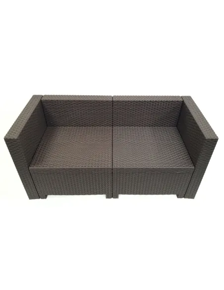 Sofa Ogrodowa Bica Kanapa Meble Na Taras Ogród Balkon Poduszki Dwuosobowa