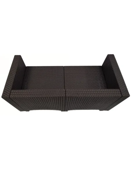 Sofa Ogrodowa Bica Kanapa Meble Na Taras Ogród Balkon Poduszki Dwuosobowa