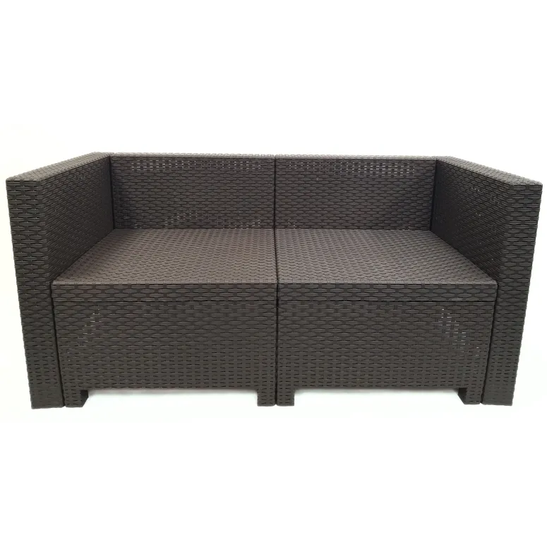 Sofa Ogrodowa Bica Kanapa Meble Na Taras Ogród Balkon Poduszki Dwuosobowa