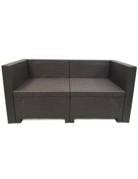 Sofa Ogrodowa Bica Kanapa Meble Na Taras Ogród Balkon Poduszki Dwuosobowa