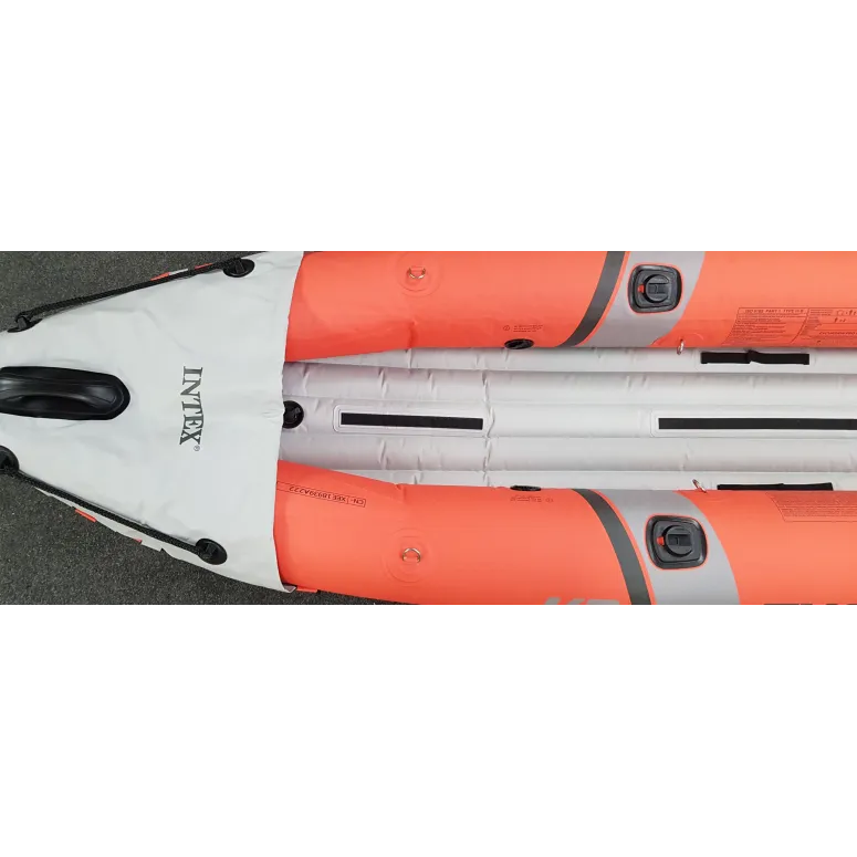 Kajak Dmuchany Intex Excursion PRO K2 Zestaw Z Wiosłami Siedziska Pompka