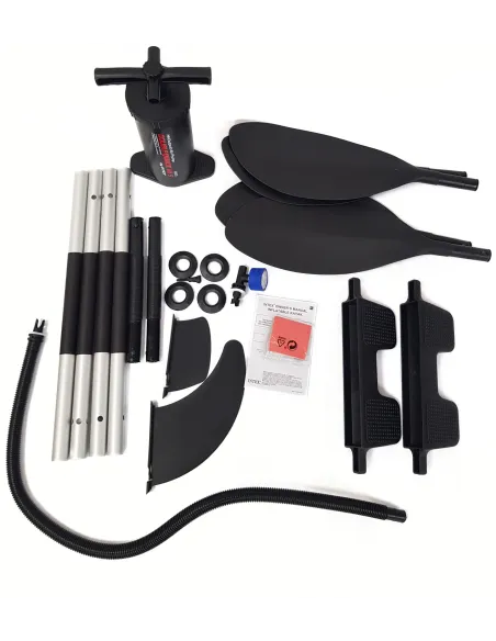 Kajak Dmuchany Intex Excursion PRO K2 Zestaw Z Wiosłami Siedziska Pompka