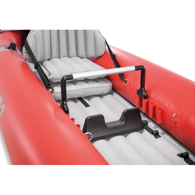 Kajak Dmuchany Intex Excursion PRO K2 Zestaw Z Wiosłami Siedziska Pompka