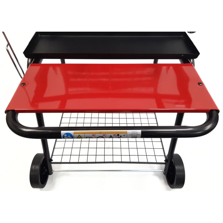 Pionowy Grill Węglowy Somagic Ogrodowy Na Taras Obrotowy Na Kółkach Pojemny