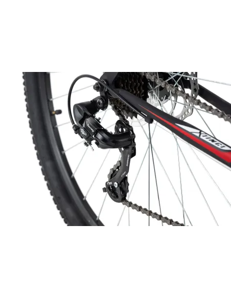 Rower Górski MTB 29 Stal Hardtail Męski Damski Tarcze Dzwonek Amortyzacja