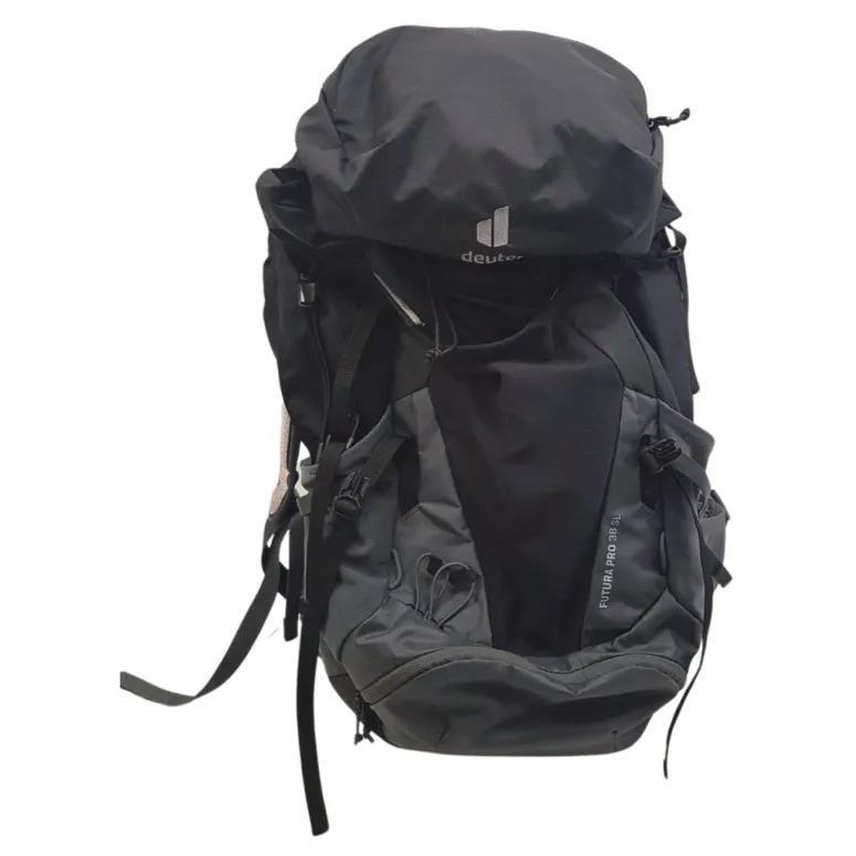 Plecak Turystyczny Deuter Futura Pro 38 SL Damski Hikkingowy Pojemny Czarny - 8