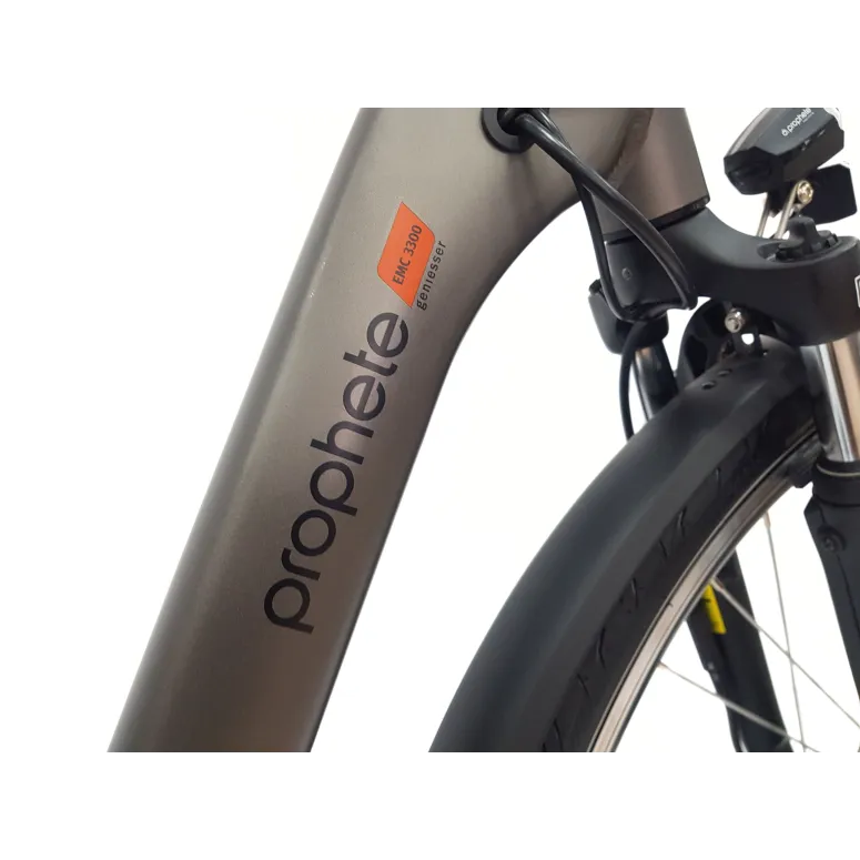 Elektryczny Rower Miejski ALU Nexus 7 Dzwonek Oświetlenie Bagażnik Stopka