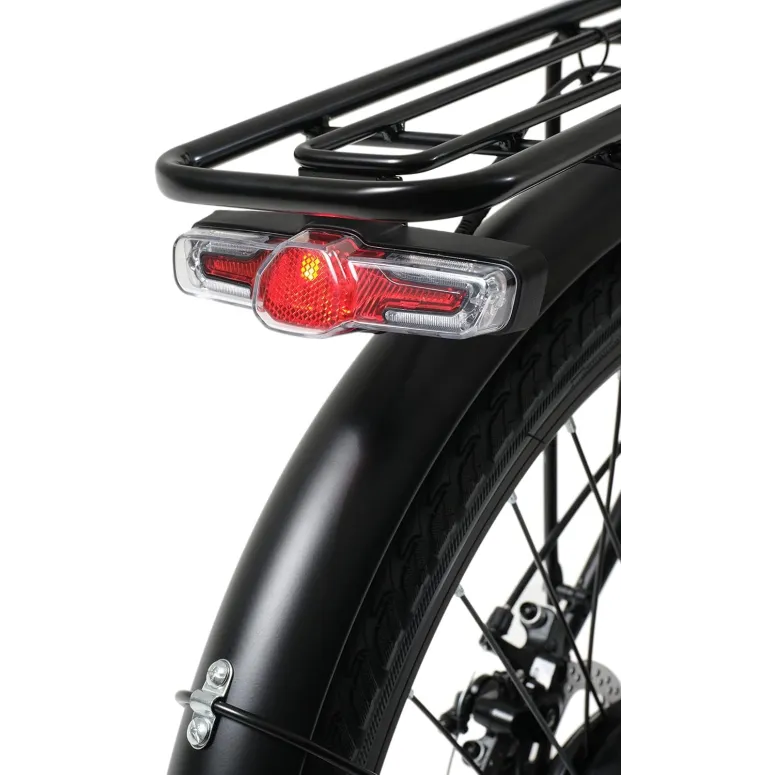 Elektryczny Rower Miejski 26 Damski Męski Tarcze Dźwignie Bagażniki Stopka - 12