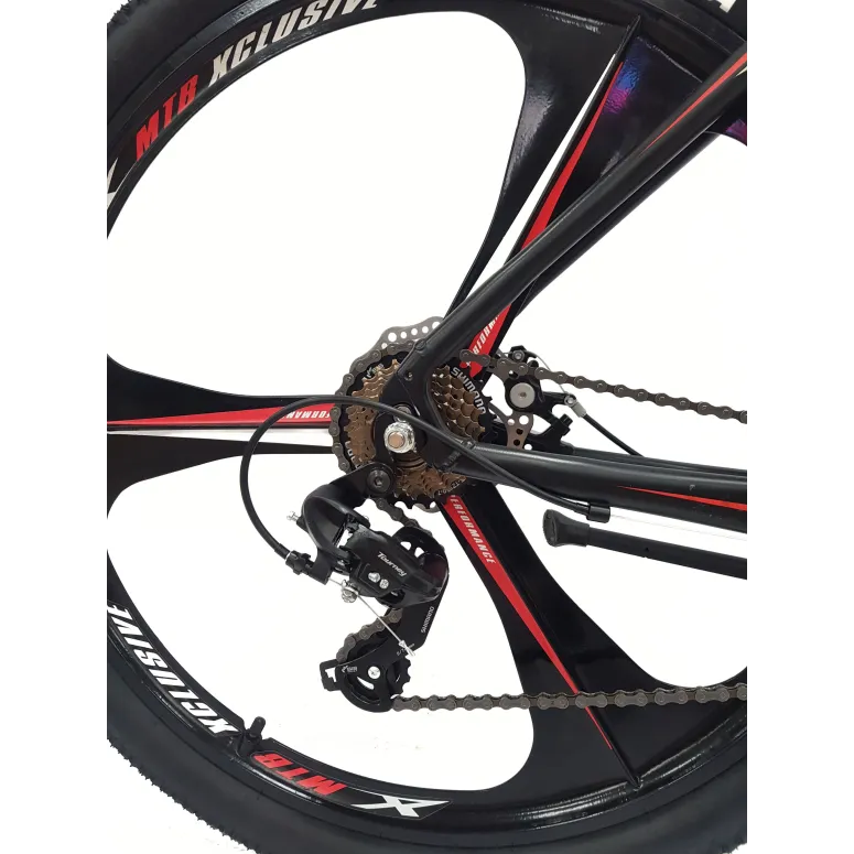 Rower Górski 29 MTB ALU Hardtail Cyngle Tarcze Mechaniczne Stopka Dzwonek