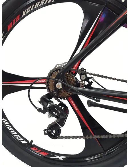 Rower Górski 29 MTB ALU Hardtail Cyngle Tarcze Mechaniczne Stopka Dzwonek