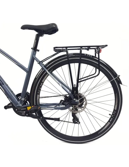 Rower Damski Trekkingowy 28 ALU Cyngle Tarcze Bagażnik Oświetlenie Dzwonek