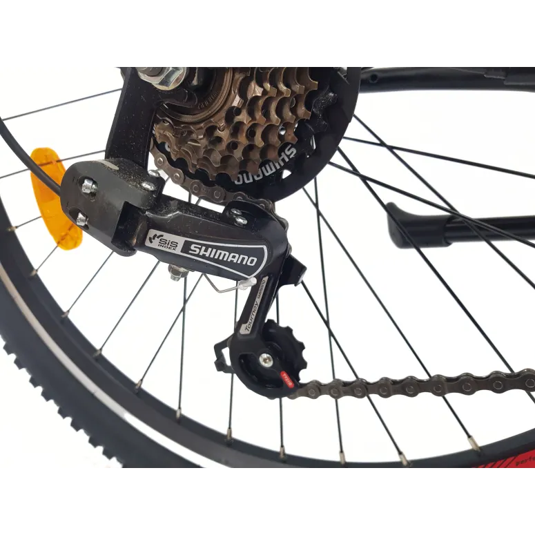 Rower Górski Dziecięcy 24 Amortyzacja Dzwonek Światła Sakwa Błotniki Stopka