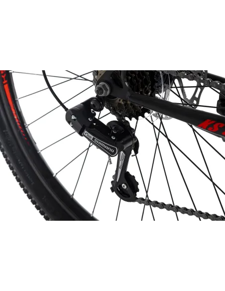 Rower Górski 29 Damski Męski Hardtail Tarcze Amortyzacja Dzwonek Stopka