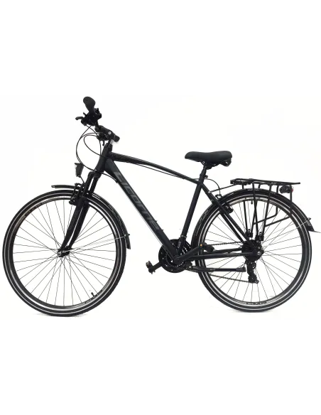 Rower Trekkingowy 28 Stal Męski Cyngle Dzwonek Bagażnik Oświetlenie Stopka