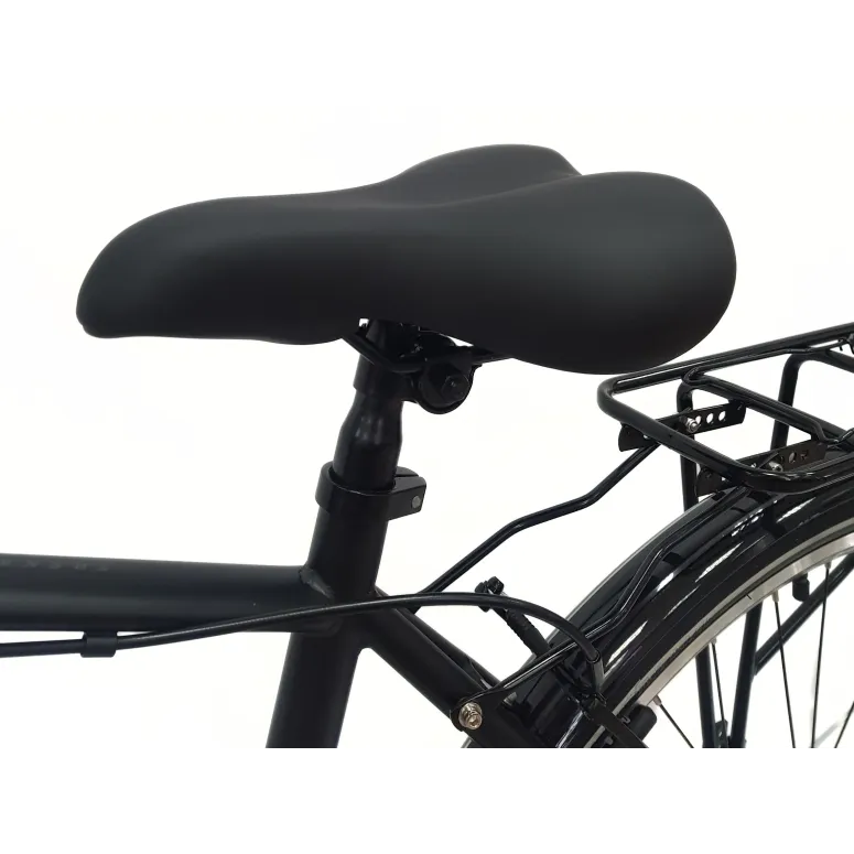 Rower Trekkingowy 28 Stal Męski Cyngle Dzwonek Bagażnik Oświetlenie Stopka