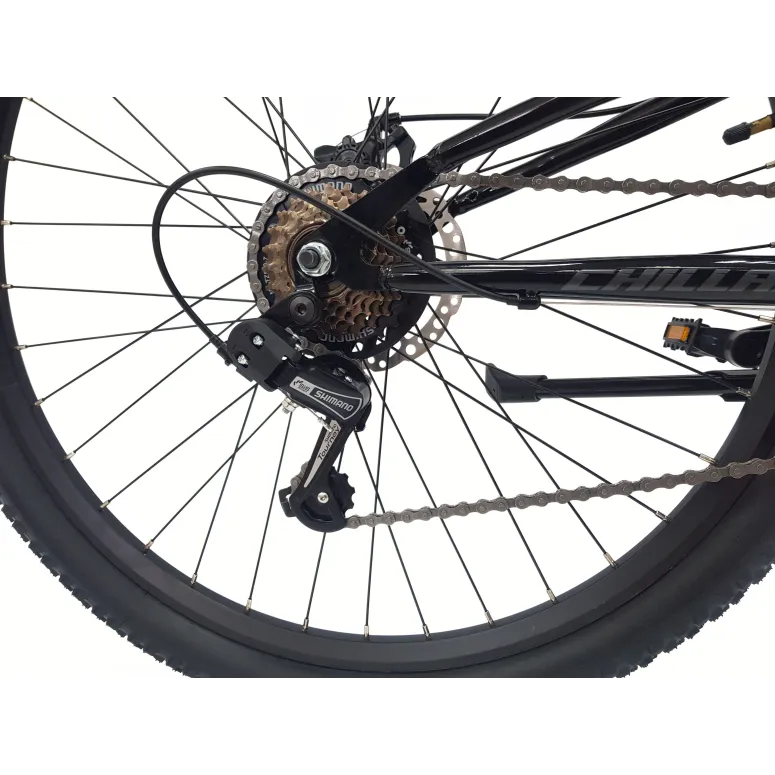 Rower Górski 27,5 MTB Stal Damski Męski Amortyzacja Tarcze Dzwonek Stopka