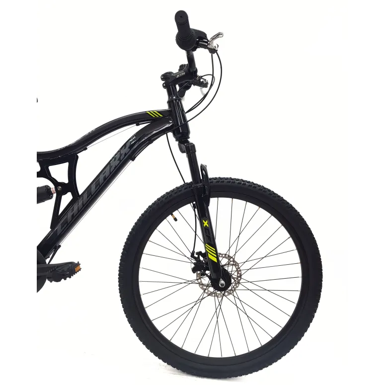 Rower Górski 27,5 MTB Stal Damski Męski Amortyzacja Tarcze Dzwonek Stopka