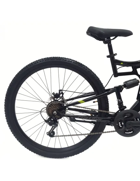 Rower Górski 27,5 MTB Stal Damski Męski Amortyzacja Tarcze Dzwonek Stopka