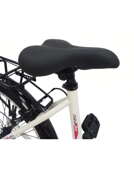 Rower Miejski Dziewczęcy 24 Błotniki Oświetlenie Bagażnik Stopka Dzwonek