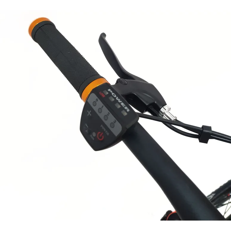 Elektryczny Rower Górski 27,5 ALU Damski Męski Hardtail Wspomaganie Dzwonek