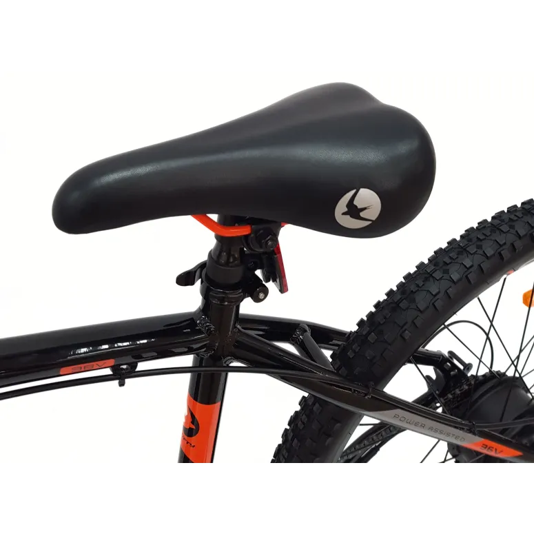 Elektryczny Rower Górski 27,5 ALU Damski Męski Hardtail Wspomaganie Dzwonek