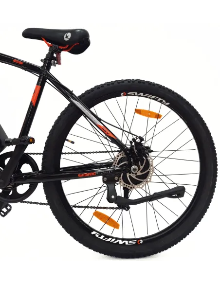 Elektryczny Rower Górski 27,5 ALU Damski Męski Hardtail Wspomaganie Dzwonek