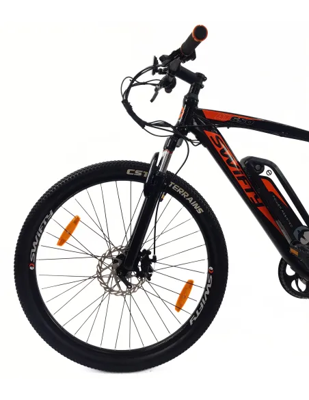 Elektryczny Rower Górski 27,5 ALU Męski Damski MTB Amortyzacja Wspomaganie - 5