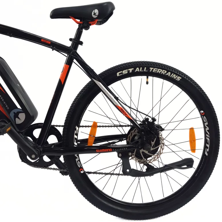 Elektryczny Rower Górski 27,5 ALU Męski Damski MTB Amortyzacja Wspomaganie - 7