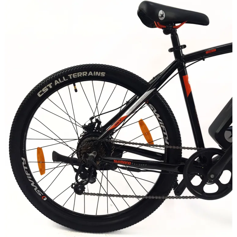 Elektryczny Rower Górski 27,5 ALU Męski Damski MTB Amortyzacja Wspomaganie - 6