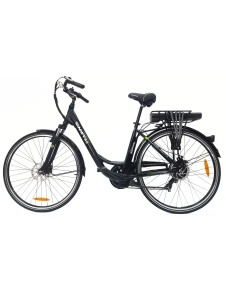 Elektryczny Rower Miejski 28 Damski ALU Tarcze Wspomaganie Bagażnik Dzwonek