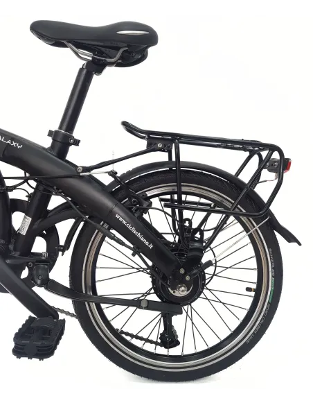 Elektryczny Rower Składany 20 ALU Sora Cyngle Bagażnik Światła Wspomaganie