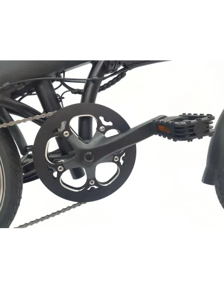 Elektryczny Rower Składany 20 ALU Sora Cyngle Bagażnik Światła Wspomaganie