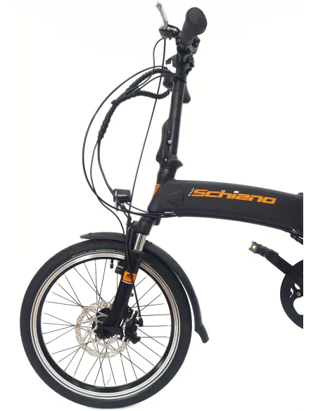 Elektryczny Rower Składany 20 ALU Sora Cyngle Bagażnik Światła Wspomaganie