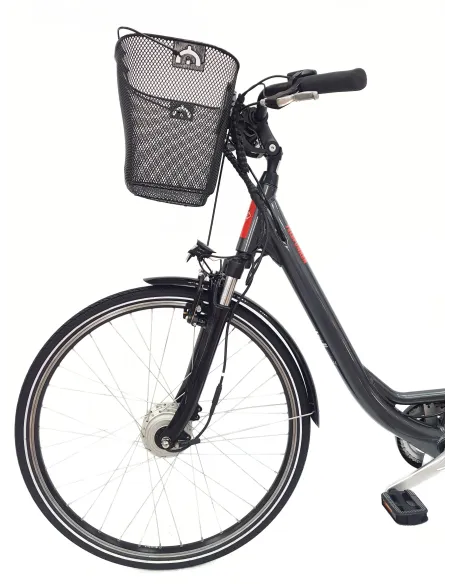 Elektryczny Rower Miejski 28 Damski ALU Nexus 7 Wspomaganie Koszyk Światła