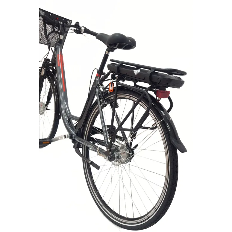 Elektryczny Rower Miejski 28 Damski ALU Nexus 7 Wspomaganie Koszyk Światła