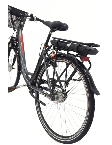 Elektryczny Rower Miejski 28 Damski ALU Nexus 7 Wspomaganie Koszyk Światła