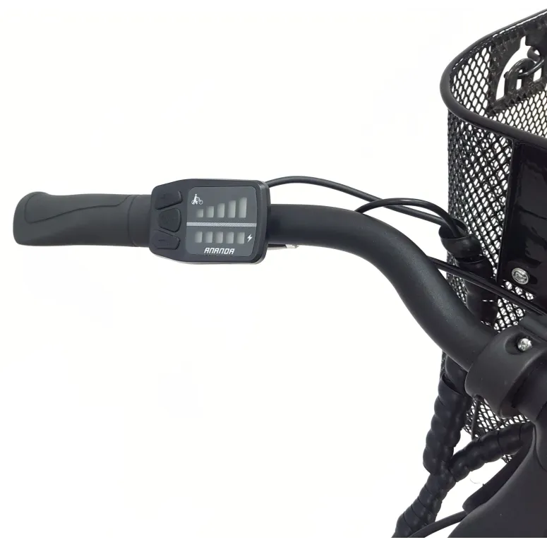 Elektryczny Rower Miejski 28 Damski ALU Nexus 7 Wspomaganie Koszyk Światła