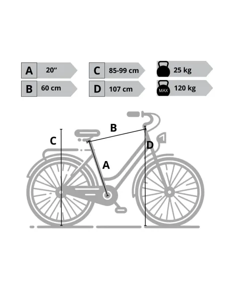 Elektryczny Rower Miejski 28 Damski ALU Nexus 7 Wspomaganie Koszyk Światła
