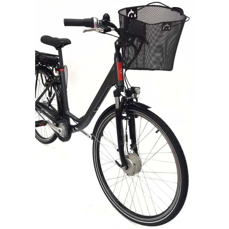 Elektryczny Rower Miejski 28 Damski ALU Nexus 7 Wspomaganie Koszyk Światła