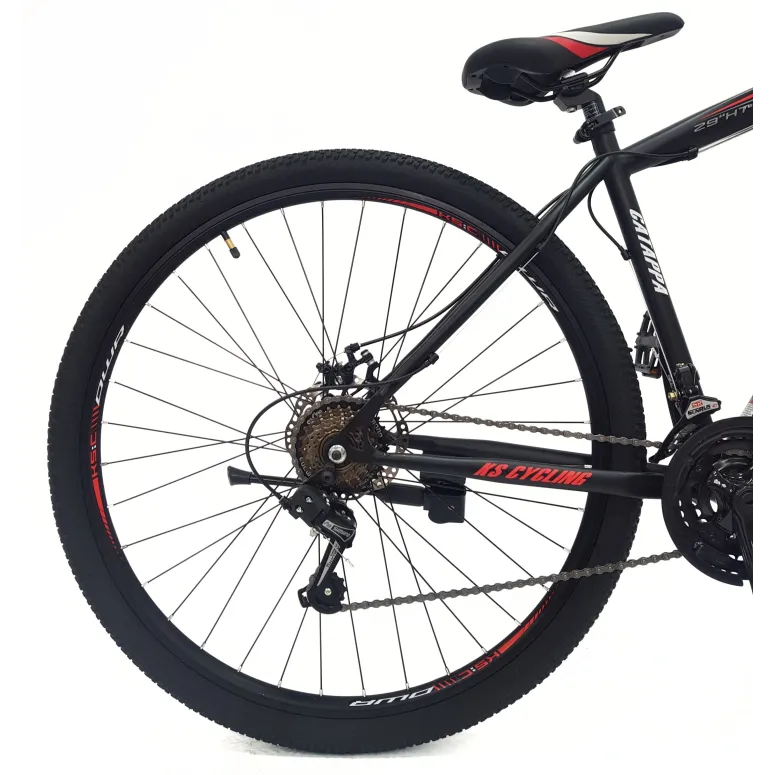 Rower Górski MTB 29 Stalowy Męski Damski Hardtail Dzwonek Stopka Tarcze - 7